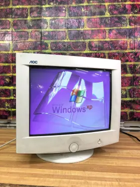 20250729 GATEWAY Aoc Envision Crt Monitor Gaming