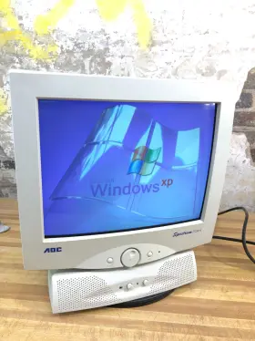 20250513 GATEWAY Aoc Spectrum Crt Monitor Speakers Gaming