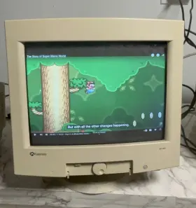 20250407 GATEWAY Crystalscan Crt Monior Gaming