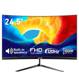 GF245A GAWFOLK Gaming Curved Monitor Speakers Screen