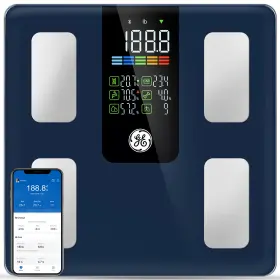 B0CJT4Y1CP GE Smart Scale Body Bmi Fat Muscle Digital