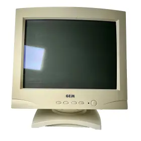 DE-995 GEM Crt Monitor Vga Gaming Scanport