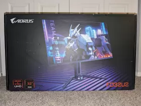 889523039656 GIGABYTE Aorus Hdr Oled Gaming Monitor