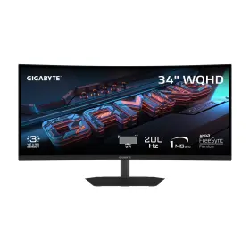 Gigabyte G34wqc2 G34wqc234 Inch Va Curved Gaming Monitor Wqhd 3440x1440200hz 1ms Gtg Gigabyte G34wqc2 G34wqc234 Inch Va Curved Gaming Monitor Wqhd 3440x1440200hz 1ms Gtg