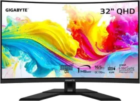 M32QC GIGABYTE Qhd Lcd Curved Gaming Monitor