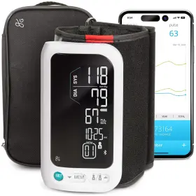 B0B8L4TL3B GREATER GOODS Bluetooth Blood Pressure Monitor Arm