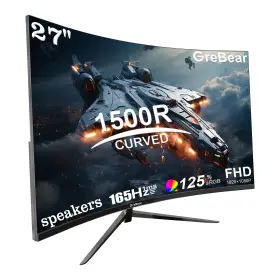BM27QM GREBEAR Curved Monitor Fhd Gtg Gaming