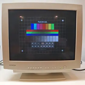 CM812U HITACHI Crt Monitor Superscan Gaming
