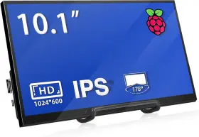HCIK101V.CN HMTECH Raspberry Pi Screen Hdmi Monitor Lcd Ips
