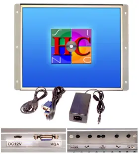ELE-19-LED HOLLANDELECTRONICS.US Monitor Panel Mount Kiosk