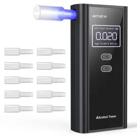 B0FH63DM5Z HOMEALEXA Breath Alcohol Monitor Lcd Checker