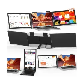 Z140A01W HOTYEAH Laptop Screen Extender Dual Monitor Usb Hdmi