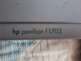 1703 HP Pavilion Flat Screen Monitor Svga #3