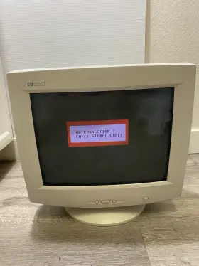Hp 20251029 Al.06 Vintage D2837 15 Inch Crt Color Monitor Hewlett Packard Retro Gaming 1998 Tested Hp 20251029 Al.06 Vintage D2837 15 Inch Crt Color Monitor Hewlett Packard Retro Gaming 1998 Tested