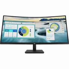 21Y56AA HP Aba Wqhd Curved Screen Lcd Monitor #3