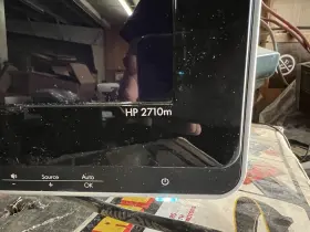 2710M HP Glossy Brighview Lcd Monitor Hdmi Gaming Spkers #2