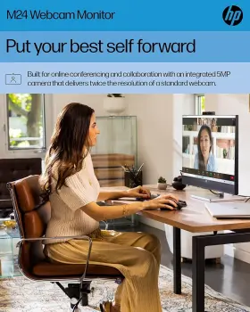 459J3AA HP Aba Webcam Monitor Amd Freesync Dual Speakers #2