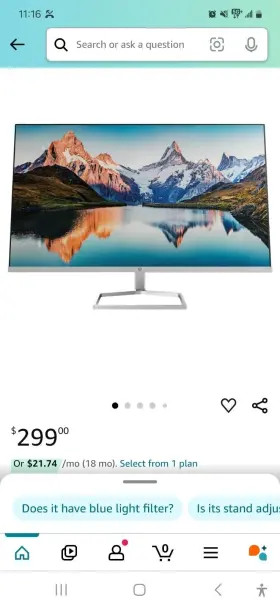 532SF HP Led Fhd Monitor Hdmi Vga #3