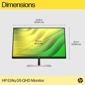 6N4F1AA HP Aba Qhd Desktop Monitor Tilt Swivel Pivot Ease #2