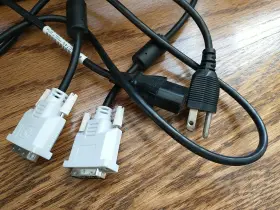 713026-001 HP Elitedisplay Lcd Monitor Power Cord Cable #3