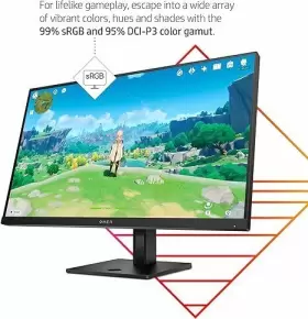 780F9AA HP Aba Omen Fhd Gaming Monitor Pivot Rotation