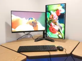 840104384107 HP Edge Led Lcd Monitor Dual Stand