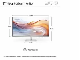 94C50AA HP Aba Tilt Desktop Monitor Ips #2