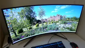 Hp Ch0r2aa New Hyperx Omen Oled 34 Inch Computer Pc Gaming Monitor Curved Display Hp Ch0r2aa New Hyperx Omen Oled 34 Inch Computer Pc Gaming Monitor Curved Display