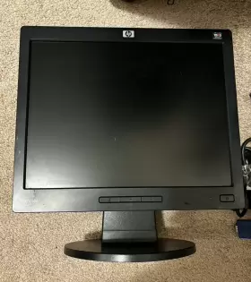 L1506 HP Lcd Monitor Power Vga Cables
