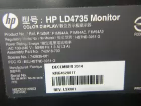 LD4735 HP Digital Signage Monitor Flat Panel Lcd Connecticut #2