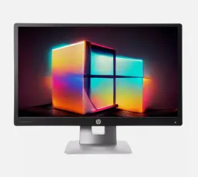 M1N96AA HP Lcd Ips Monitor Widescreen Hdmi Dp Vga Stand #2
