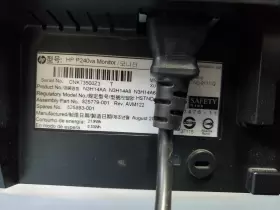 P240VA HP Prodisplay Screen Led Lit Monitor Hdmi Cable Stand #3
