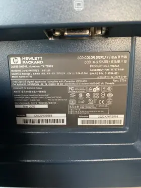 P9620A HP Lcd Monitor