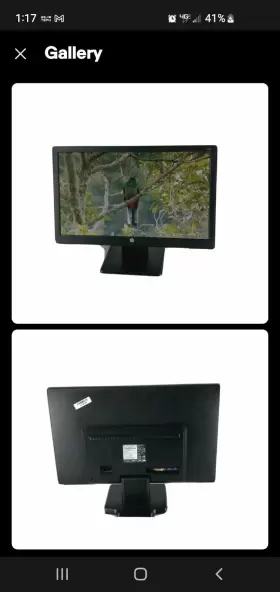 V221 HP Widescreen Led Monitor Stand Cables