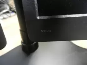 VH24 HP Dual Screen Ips Led Monitors Tripp Lite Stand #3