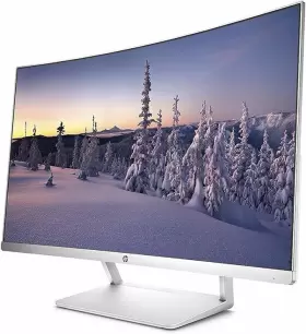 Z4N74AAI HP Aba Curved Lcd Wled Monitor Horizontal Vertical #2