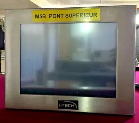 HCH1500STAG-IP I.TECH Touchscreen Monitor Steel