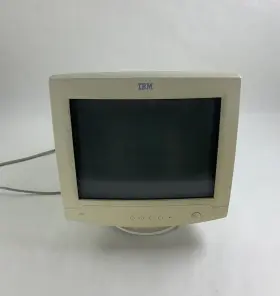 087944697701 IBM Crt Vga Monitor Gaming #3