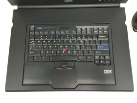 1723-8BX IBM Rackmount Lcd Console Usb Keyboard Outer Rails #2