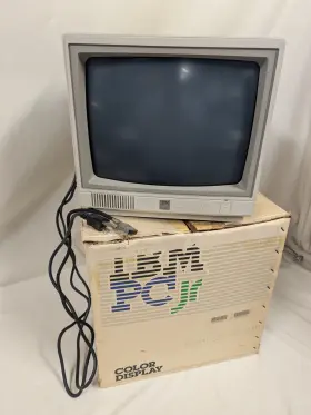 4863 IBM Pcjr Display Monitor Box Foam