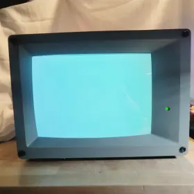 5532 IBM Cga Crt Monitor Powers Gaming