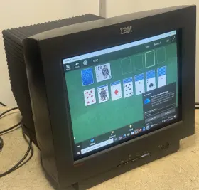 6737-66N IBM Thinkvision Flat Crt Monitor Gaming Vga