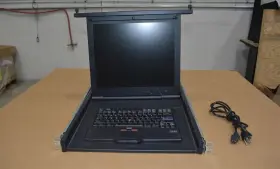 80P3750 IBM Kvm Flat Panel Monitor Rack Mount