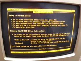 1270A IMTEC Amber Monochrome Monitor