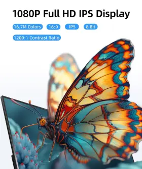 702367220892 INGNOK Fhd Ips Monitor Ultra Screen Usb #3