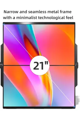 YNF2B INGNOK Folding Dual Monitor Ips Fhd Laptop Screen #2