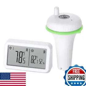 B0BLBC7SN7 INKBIRD Floating Wireless Pool Thermometer Set Hu