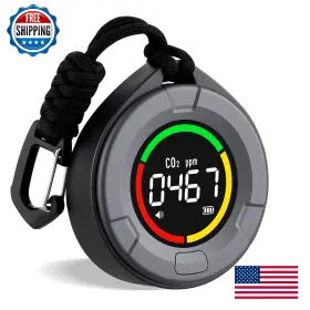 B0CF26PLJR INKBIRDPLUS Detector Mini Monitor Ndir Sensor Lcd
