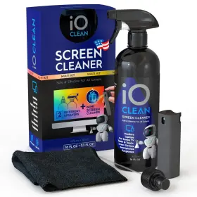 B0CDPT886L IO CLEAN Screen Cleaner Spray Lcd Led Oled Tv Tab