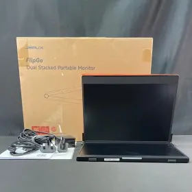 PM0201 JSAUX Flipgo High Performance Dual Stacked Monitor